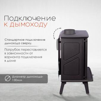 Чугунная печь Canada Black в в Симферополе