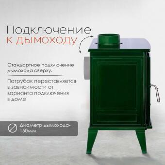 Чугунная печь Norway Green в в Симферополе
