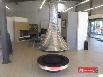 Дровяной камин EVA 992 центральный, открытый в в Симферополе