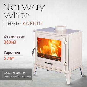 Чугунная печь Norway White в в Симферополе