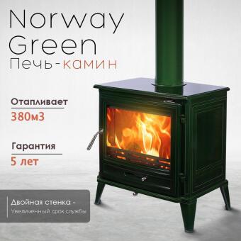 Чугунная печь Norway Green в в Симферополе
